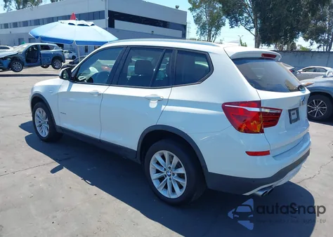 2015 BMW X3 xDrive28I from USA, damaged, VIN 5UXWX9C50F0D58274